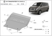 Stalowa płyta pod silnik Volkswagen Transporter T6 Caravelle (2015-2018)