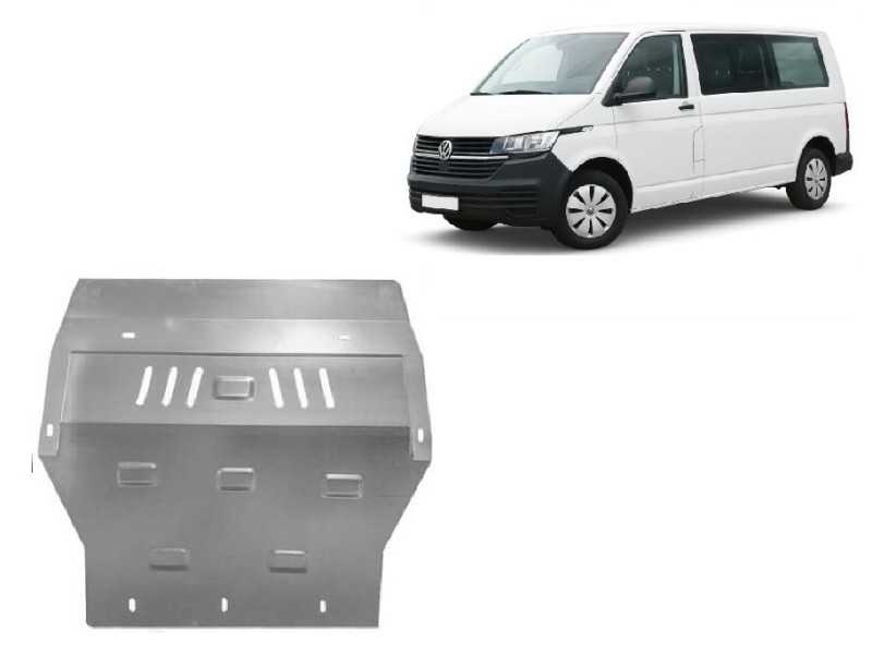 Stalowa płyta pod silnik galwanizowana Volkswagen Transporter T6.1 Caravelle (2019-2022)