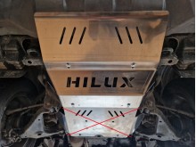 Aluminiowa płyta pod chłodnicę Toyota Hilux Invincible (2021-2026)