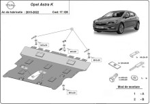 Stalowa płyta pod silnik Opel Astra K (2015-2021)