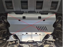 Aluminiowa płyta pod silnik Toyota Land Cruiser 250 (2024-2026)