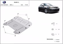 Stalowa płyta pod silnik Saab 9-3 (2002-2012)