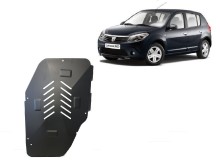 Stalowa płyta pod zbiornik paliwa Dacia Sandero (2007-2012)