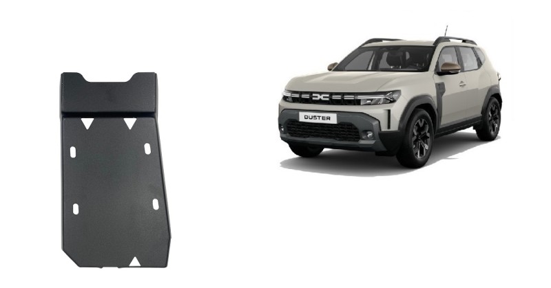 Stalowa płyta pod dyferencjał Dacia Duster 4x4 (2024-2026)