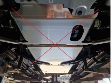 Aluminiowa płyta pod reduktor Ford Ranger Raptor (2023-2026)