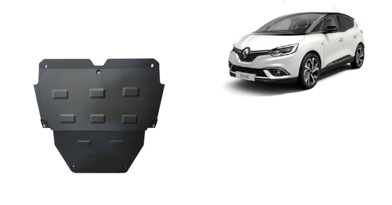 Stalowa płyta pod silnik Renault Scenic 4 (2016-2022)