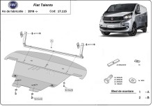 Stalowa płyta pod silnik Fiat Talento (2016-2021)