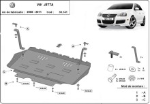 Stalowa płyta pod silnik VW Jetta (2005-2011)