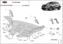 Aluminiowa płyta pod silnik Kia Sportage (2019-2021)