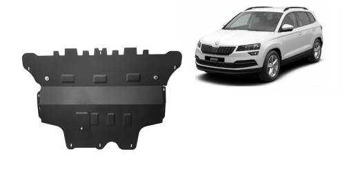 Stalowa płyta pod silnik Skoda Karoq - automatyczna skrzynia biegów (2016-2026)