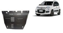 Stalowa płyta pod silnik Fiat Panda 4x2 (2011-2026)
