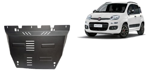 Stalowa płyta pod silnik Fiat Panda 4x2 (2011-2026)