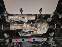 Aluminiowa płyta pod silnik Baic Beijing BJ60 (2022-2026)