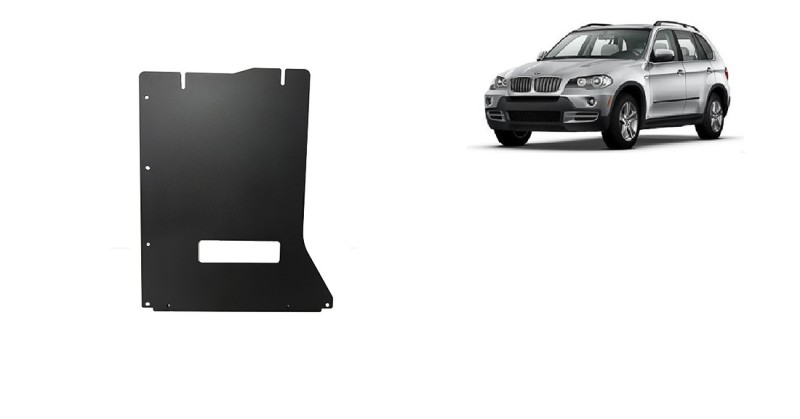 Stalowa płyta pod skrzynię biegów BMW X5 (2007-2013)