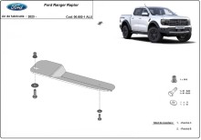 Aluminiowa płyta pod filtr paliwa Ford Ranger Raptor (2023-2026)