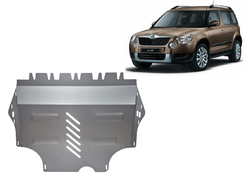 Aluminiowa płyta pod silnik Skoda Yeti (2011-2017)