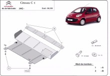 Stalowa płyta pod silnik Citroen C 1 (2005-2014)
