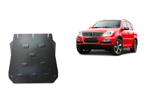 Stalowa płyta pod skrzynię biegów SsangYong Rexton 2 (2007-2017) Stalowa płyta pod skrzynię biegów SsangYong Rexton 2 (2007-2017)