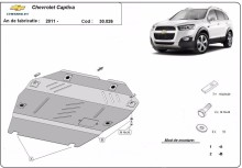Stalowa płyta pod silnik Chevrolet Captiva (2011-2018)