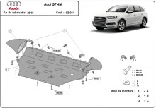 Stalowa płyta pod silnik Audi Q7 (2015-2026)