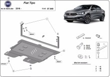 Stalowa płyta pod silnik Fiat Tipo (2015-2026)