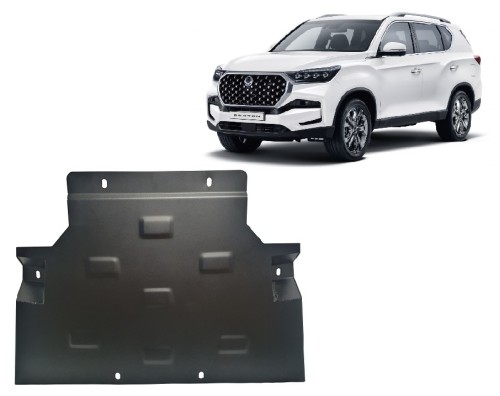 Stalowa płyta pod skrzynię biegów SsangYong Rexton (2017-2026) Stalowa płyta pod skrzynię biegów SsangYong Rexton (2017-2026)