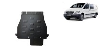 Stalowa płyta pod skrzynię biegów Mercedes Vito W639 - 4x4 - automatyczna skrzynia biegów (2003-2014)
