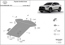 Aluminiowa płyta pod katalizator do Toyota Corolla Cross (2022-2026)