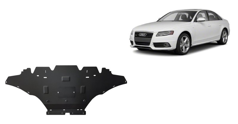 Stalowa płyta pod silnik Audi A4 B8 All Road, diesel (2008-2014)