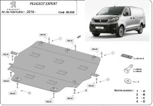 Stalowa płyta pod silnik Peugeot Expert (2016-2026)