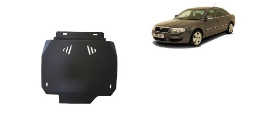 Stalowa płyta pod automatyczną skrzynię biegów Skoda Superb (2001-2008)