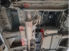 Stalowa płyta pod EGR System Start-Stop system STOP&,GO Nissan Interstar (2024-2026)
