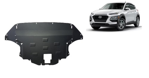 Stalowa płyta pod silnik Hyundai Kona (2018-2023)