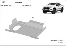 Aluminiowa płyta pod silnik Volkswagen Amarok (2023-2026)