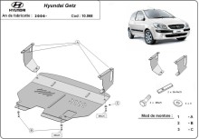 Stalowa płyta pod silnik Hyundai Getz (2006-2010)