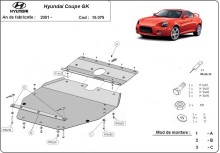 Stalowa płyta pod silnik Hyundai Coupé Gk (2001-2010)
