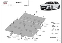 Stalowa osłona skrzyni biegów Audi A6 A6 (2019-2025)