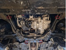 Stalowa płyta pod silnik Renault Captur (2019-2026)
