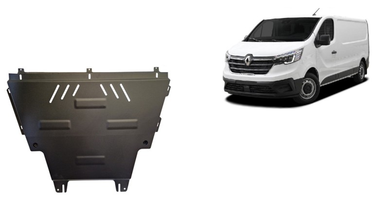 Stalowa płyta pod silnik Renault Trafic (2022-2026)