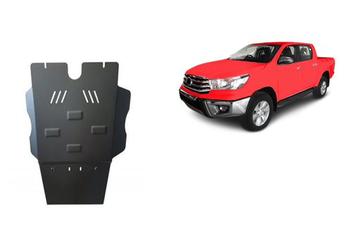 Stalowa płyta pod skrzynię biegów Toyota Hilux Revo (2016-2026)