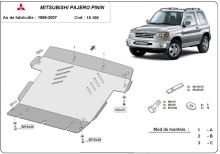 Stalowa płyta pod silnik Mitsubishi Pajero Pinin (1997-2007)