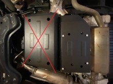 Stalowa płyta pod AdBlue Toyota Proace Max (2024-2026)
