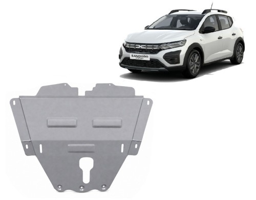 Aluminiowa płyta pod silnik Dacia Sandero Stepway (2021-2026)