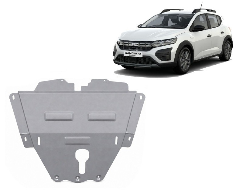 Aluminiowa płyta pod silnik Dacia Sandero Stepway (2021-2026)