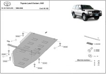Stalowa płyta pod skrzynię biegów Toyota Land Cruiser J100 (1998-2008)