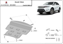 Aluminiowa płyta pod silnik Suzuki Vitara (2013-2023)