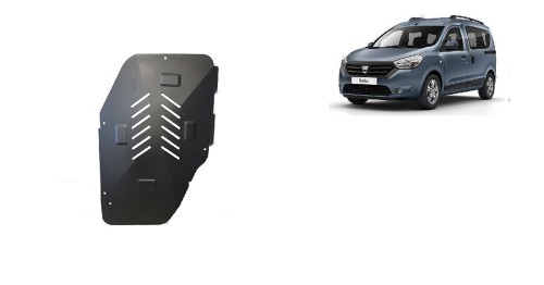 Stalowa płyta pod zbiornik paliwa Dacia Dokker (2012-2021)