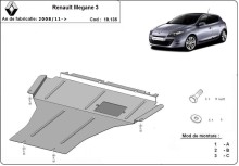 Stalowa płyta pod silnik Renault Megane 3 (2008-2017)