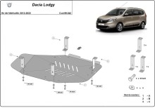 Stalowa płyta pod zbiornik paliwa Dacia Lodgy (2012-2022)