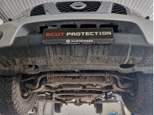 Aluminiowa płyta pod skrzynię biegów Nissan Navara (2005-2015)